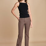 pantalone diritto stretch TARIFA  JF009416 MUSHROOM 2202 joseph 