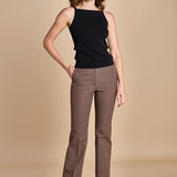 pantalone diritto stretch TARIFA  JF009416 MUSHROOM 2202 joseph 
