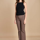 pantalone diritto stretch TARIFA  JF009416 MUSHROOM 2202 joseph 