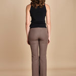 pantalone diritto stretch TARIFA  JF009416 MUSHROOM 2202 joseph 