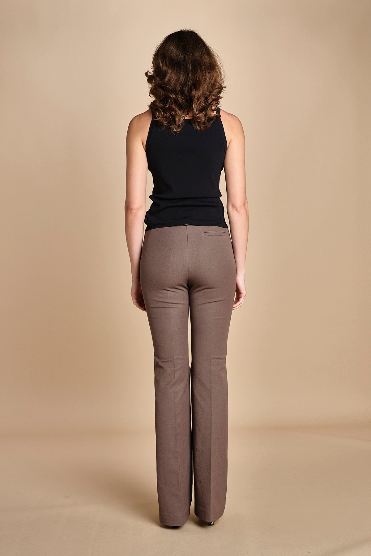 pantalone diritto stretch TARIFA  JF009416 MUSHROOM 2202 joseph 