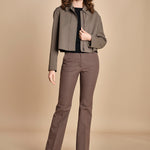 pantalone diritto stretch TARIFA  JF009416 MUSHROOM 2202 joseph 