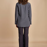 camicia da uomo in seta JOE  JF009423 0211 SMOKE joseph 