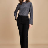 pantalone in gabardine stretch TARIFA JP001617 BLACK 0010 joseph 