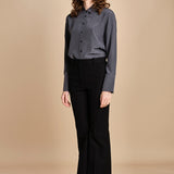 pantalone in gabardine stretch TARIFA JP001617 BLACK 0010 joseph 