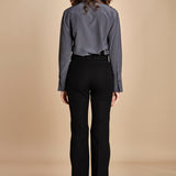 pantalone in gabardine stretch TARIFA JP001617 BLACK 0010 joseph 