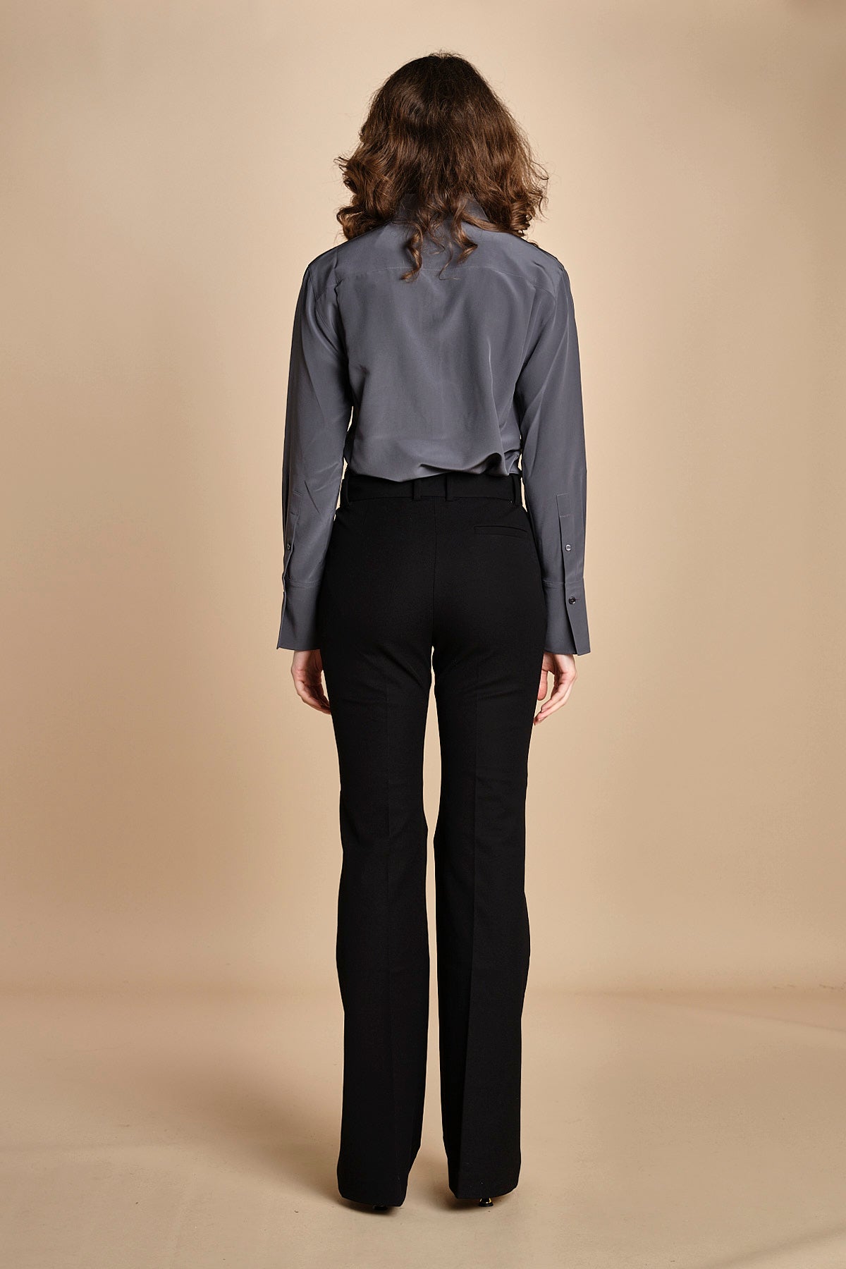 pantalone in gabardine stretch TARIFA JP001617 BLACK 0010 joseph 