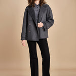 pantalone in gabardine stretch TARIFA JP001617 BLACK 0010 joseph 