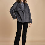 pantalone in gabardine stretch TARIFA JP001617 BLACK 0010 joseph 