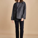 pantalone in gabardine stretch TARIFA JP001617 NAVY 0370 joseph 