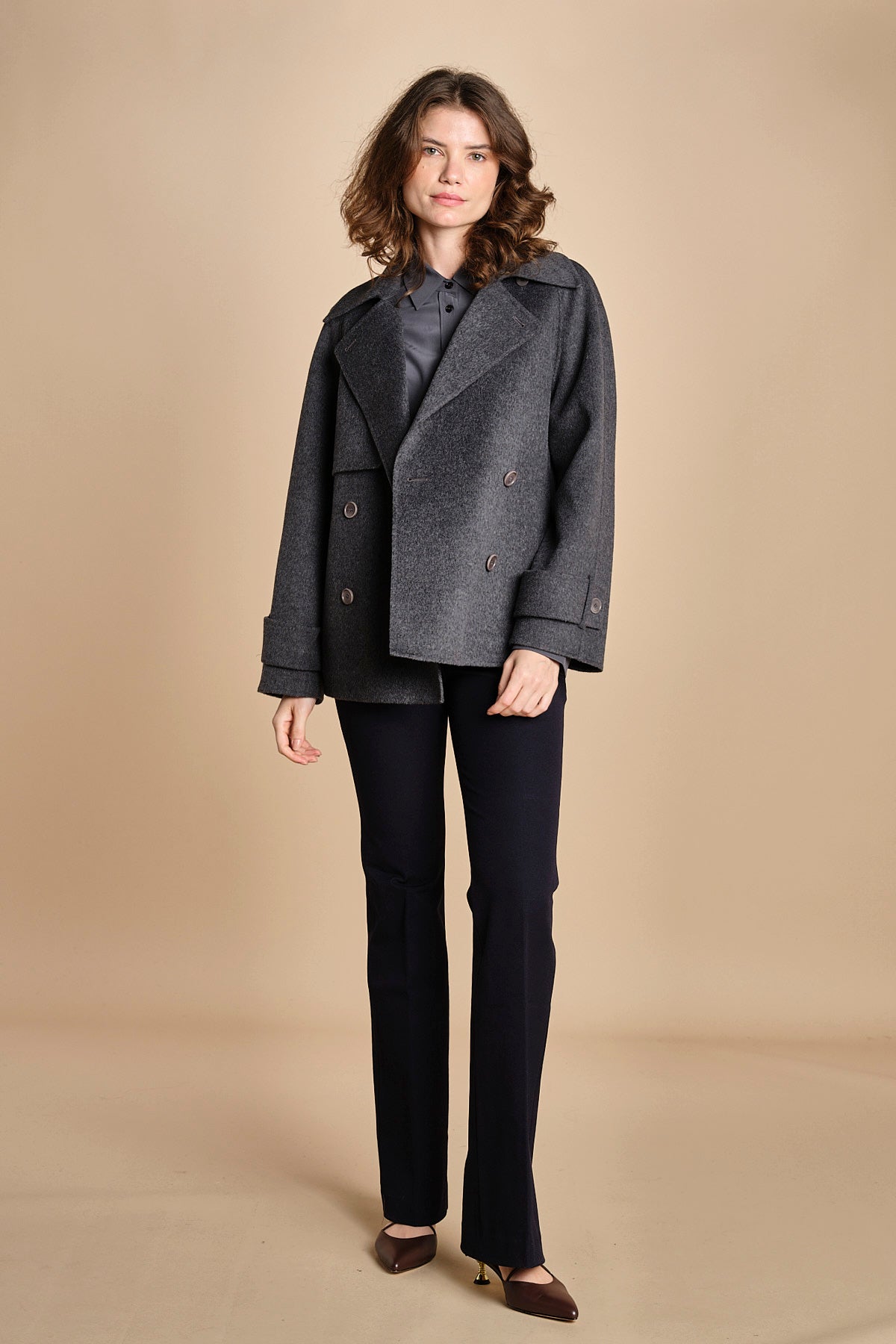 pantalone in gabardine stretch TARIFA JP001617 NAVY 0370 joseph 