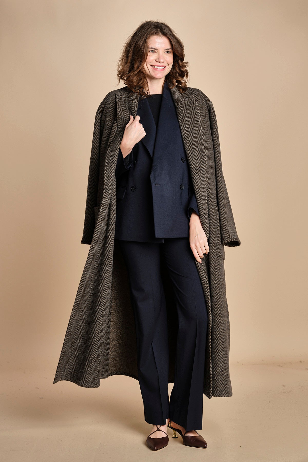 pantalone in wool stretch MORISSEY JP001623 NAVY 0370 joseph 