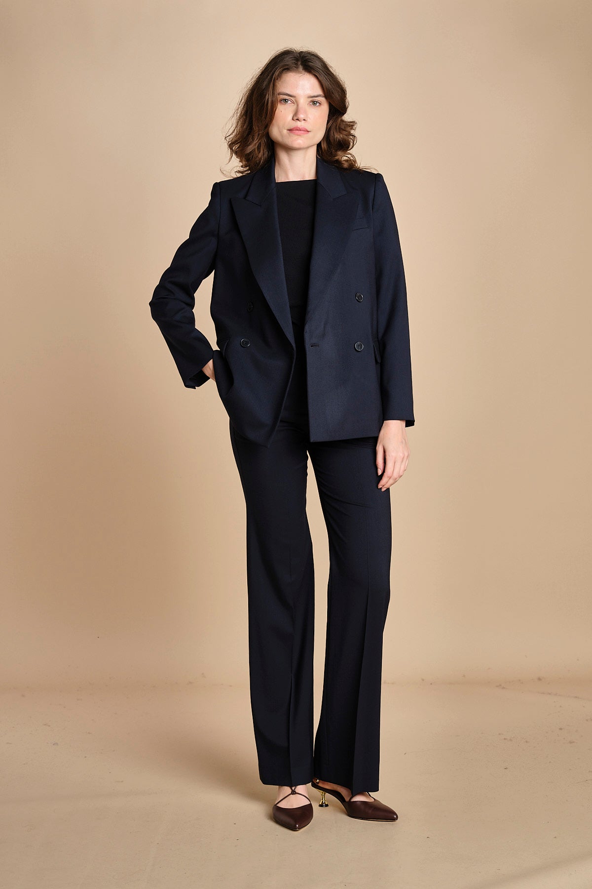 JADEN giacca in wool stretch JP001628 NAVY 0370 joseph 