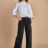 camicia con plastron GRANDETANTE WHIRE laurence bras 