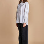 camicia con plastron GRANDETANTE WHIRE laurence bras 