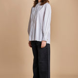 camicia con plastron GRANDETANTE WHIRE laurence bras 
