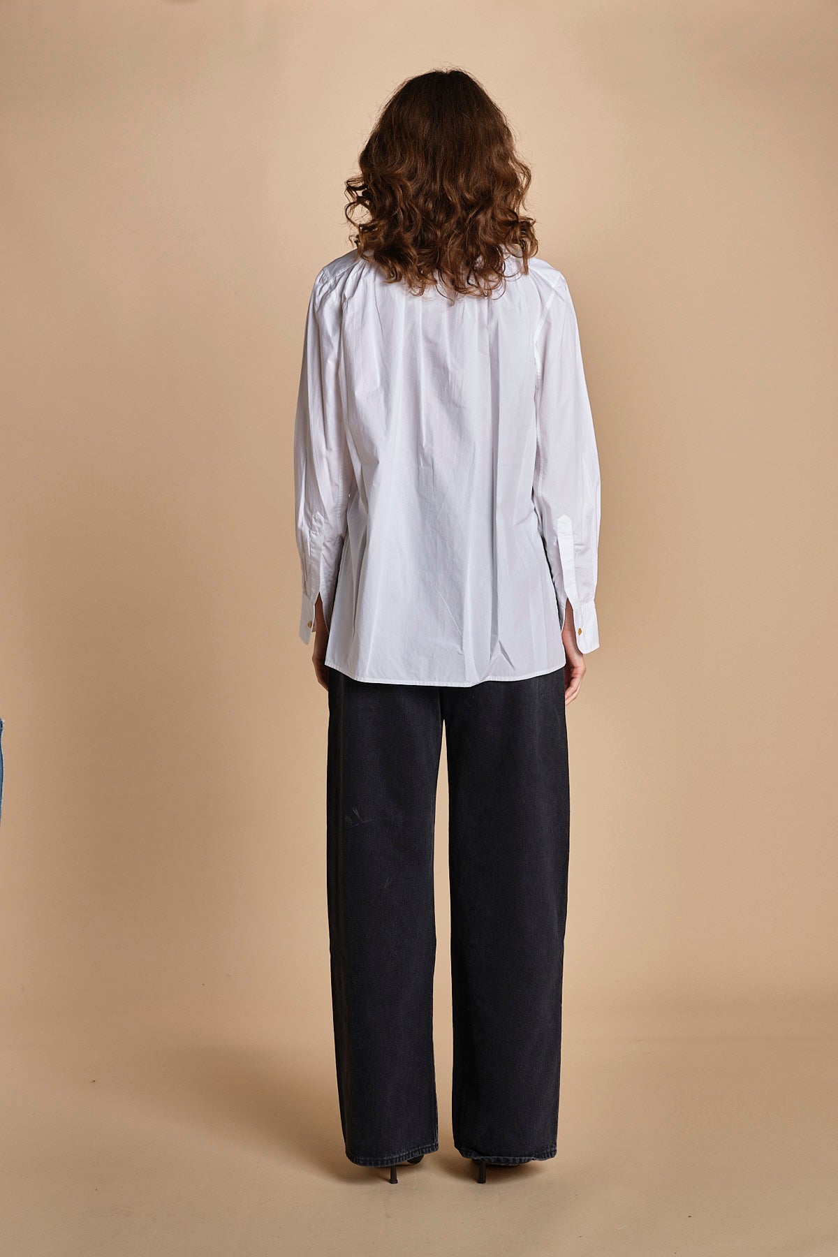 camicia con plastron GRANDETANTE WHIRE laurence bras 