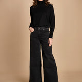 denim vita alta palazzo HR WIDE LEG 0039B 0000 levi's 