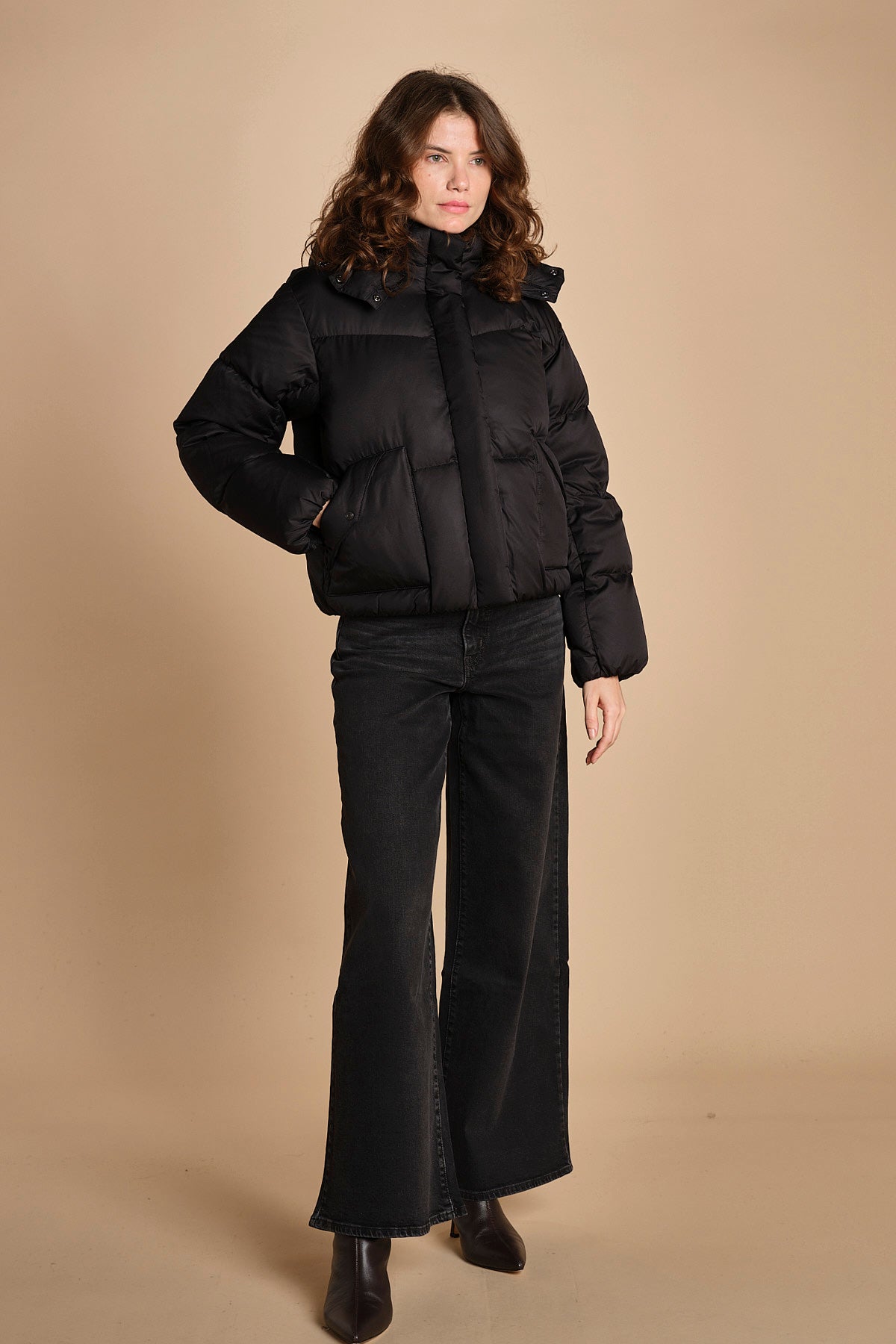 piumino in nylon WESTERN BUBBLE 003MD 0001 levi's 