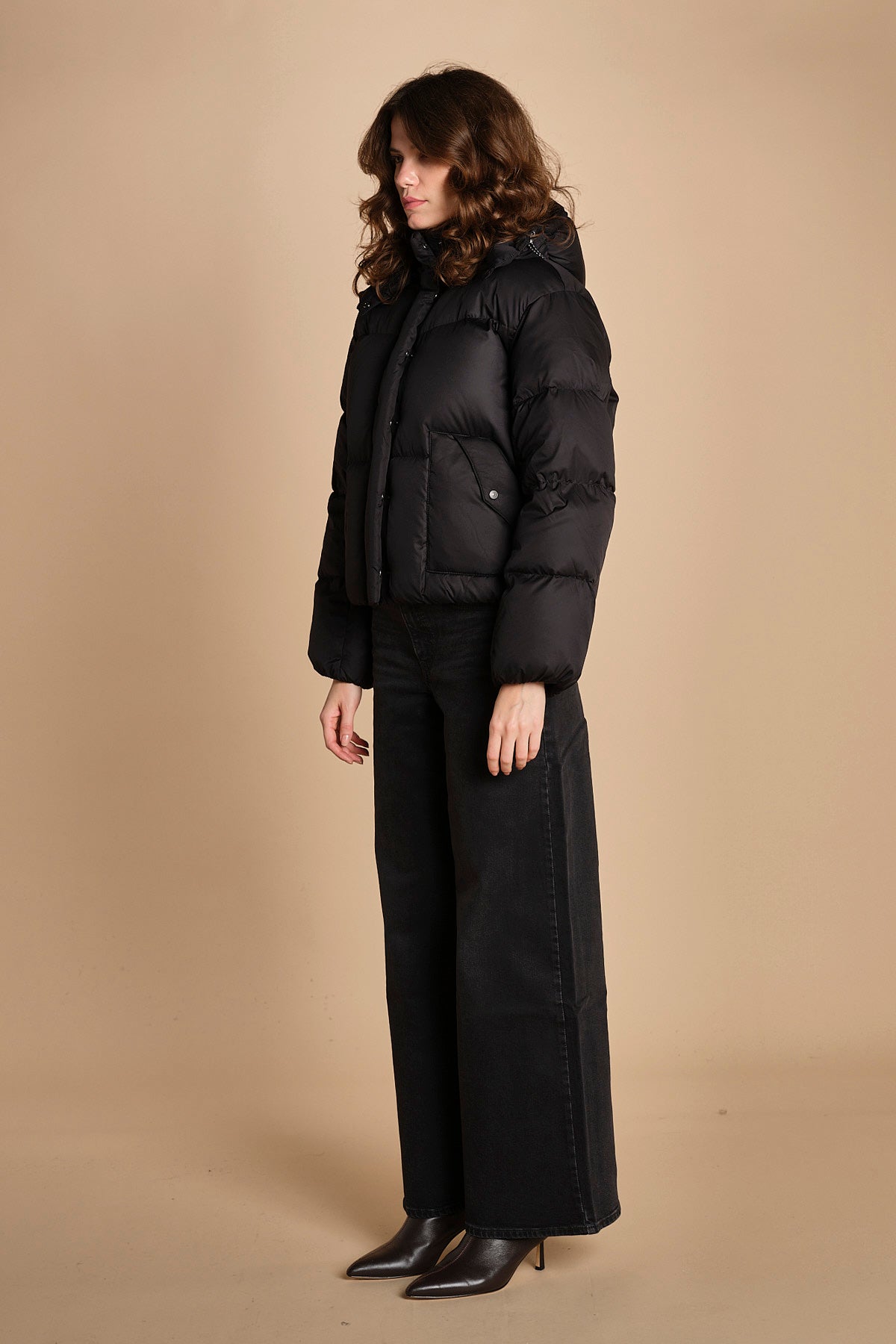 piumino in nylon WESTERN BUBBLE 003MD 0001 levi's 