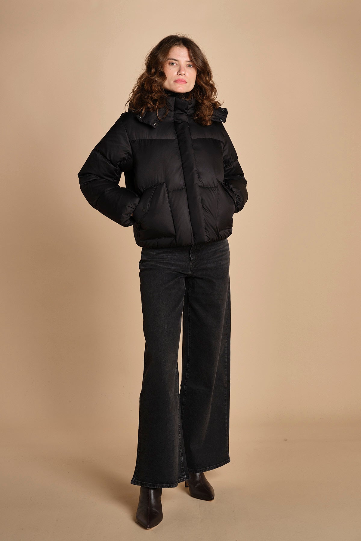 piumino in nylon WESTERN BUBBLE 003MD 0001 levi's 