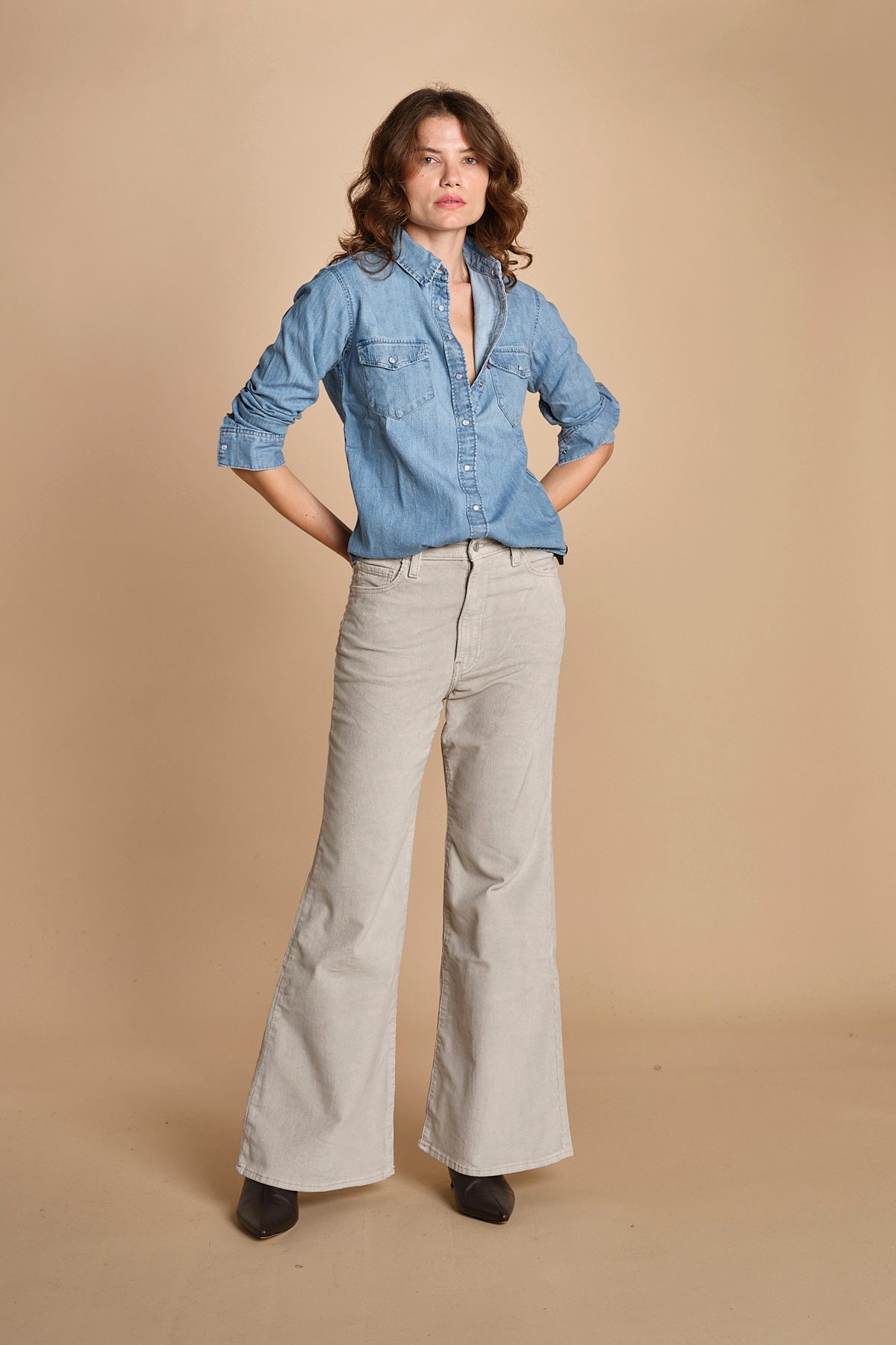 camicia in denim ICONIC WESTERN 16786 0018 levi's 