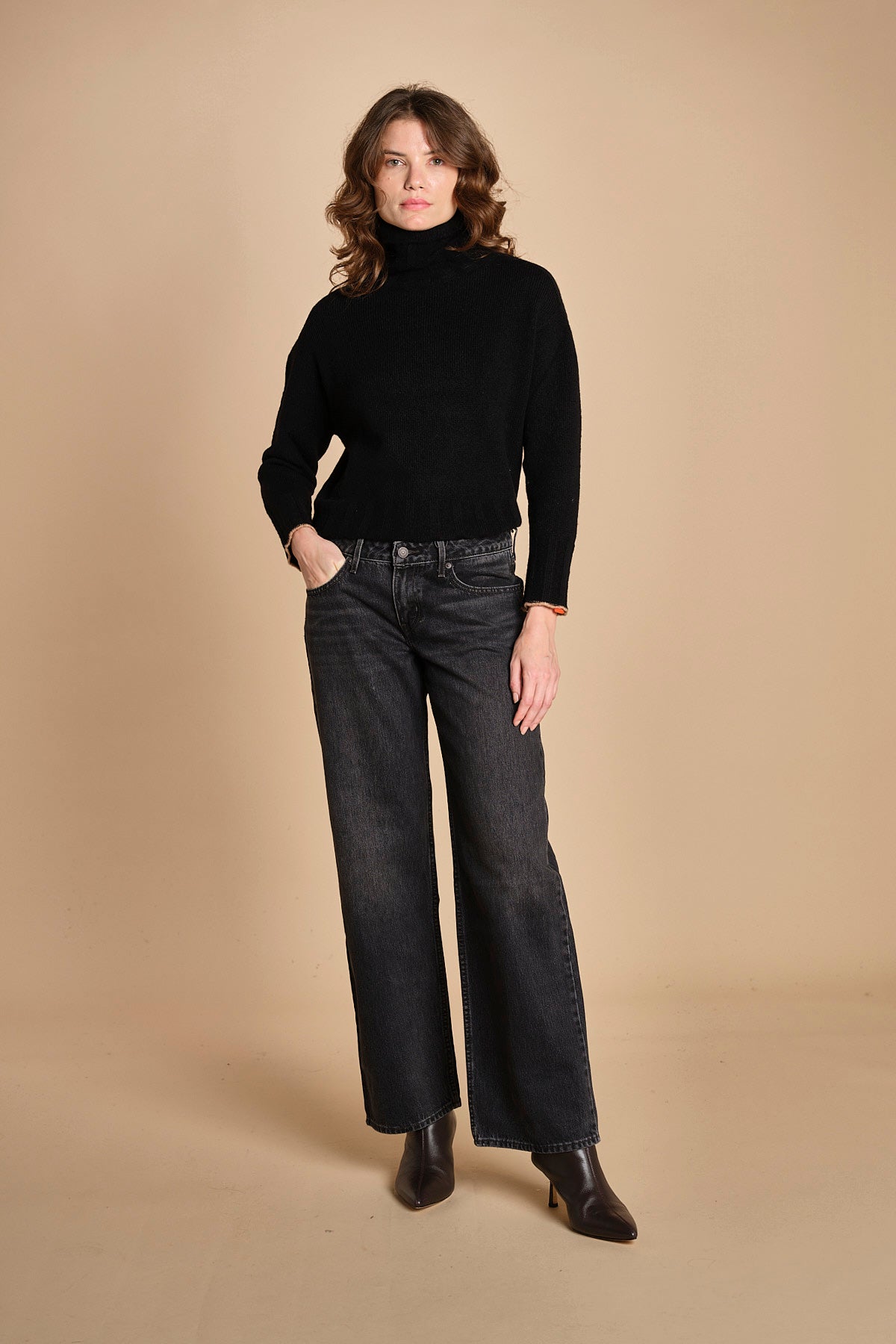denima baggy vita bassa LOW LOOSE A5566 0027 levi's 