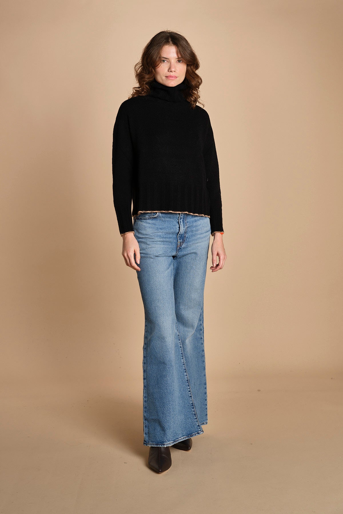 denim a zampa RIBCAGE BELLS A7503 0020 levi's 