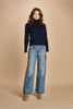 denim baggy vita bassa