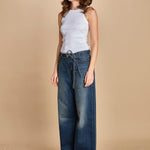 denim zampa con cintura XL STRAIHT A8701 0030 levi's 