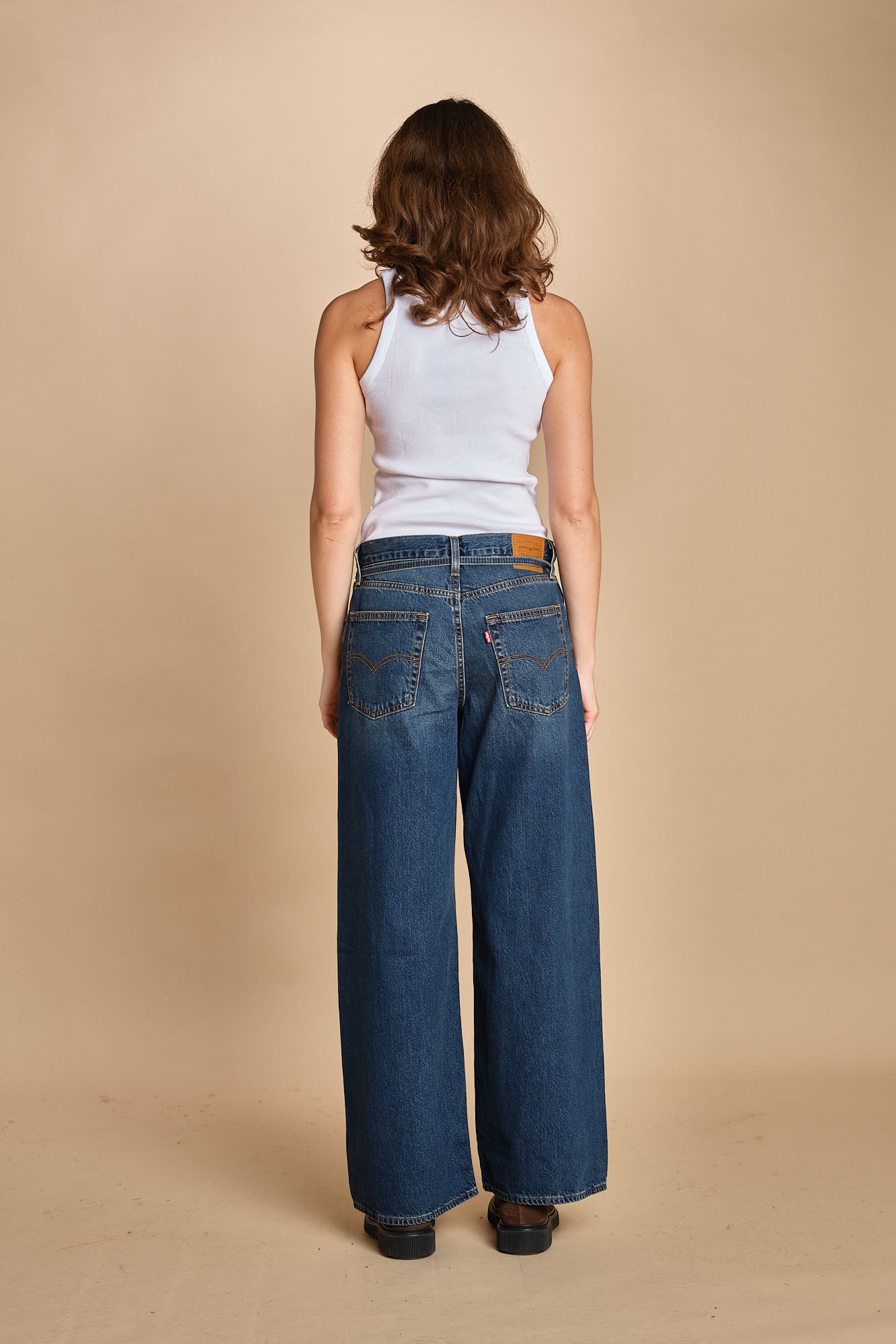 denim zampa con cintura XL STRAIHT A8701 0030 levi's 