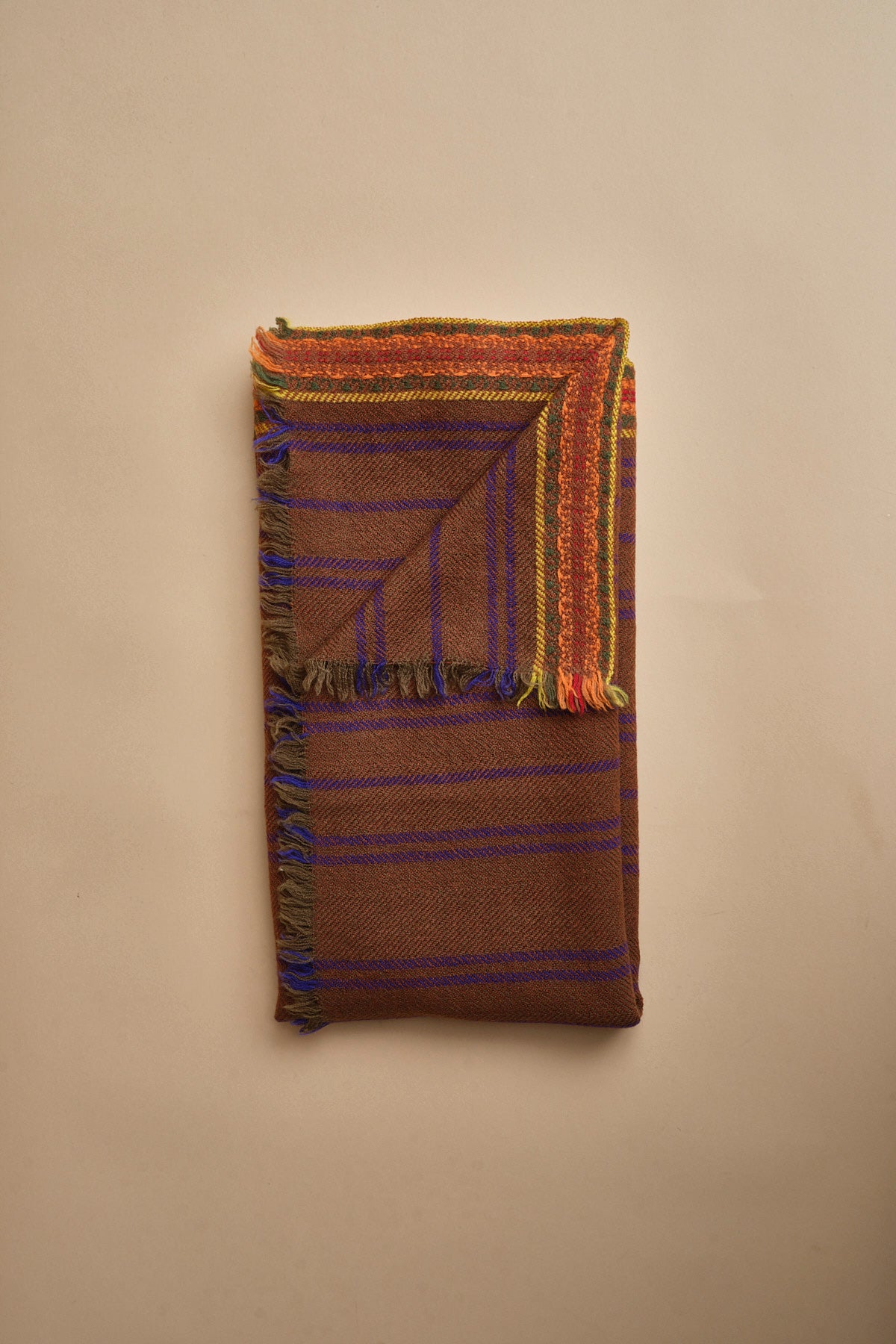 stola a righe. JOAQUIM PURPLE lovat & green 