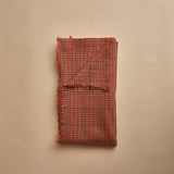 stola piede de poule. PUCCINI RED lovat & green 