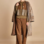 top con fibbie MAILEY OLIVE malina 