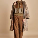 top con fibbie MAILEY OLIVE malina 