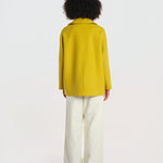 peacot doppiopetto A LINE PEA JACKET A19FV02 NS77 YELLOW martin grant 