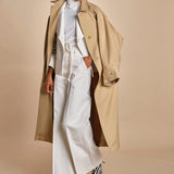pantalone con cintura di seta HIGH WAIST E16P01 ns97 white martin grant 