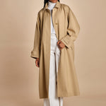 trench oversize con tasche OVERSIZED TRENCH E20FM04 NS91 CAMEL martin grant 