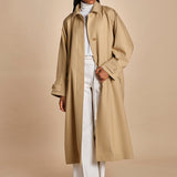 trench oversize con tasche OVERSIZED TRENCH E20FM04 NS91 CAMEL martin grant 