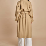 trench oversize con tasche OVERSIZED TRENCH E20FM04 NS91 CAMEL martin grant 