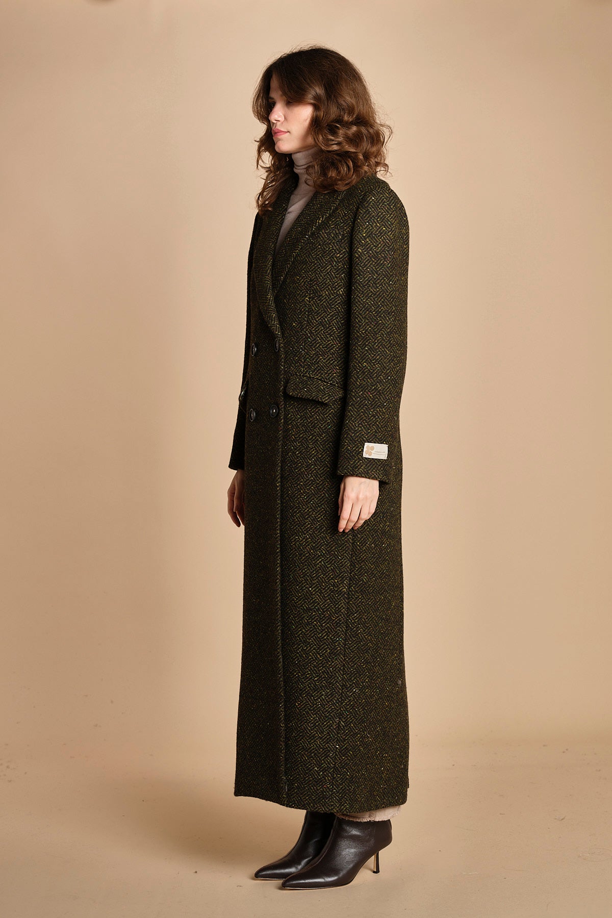 cappotto lungo spinato. BRISTOL m28d0bristt11143 f605 VERDONE massimo alba 