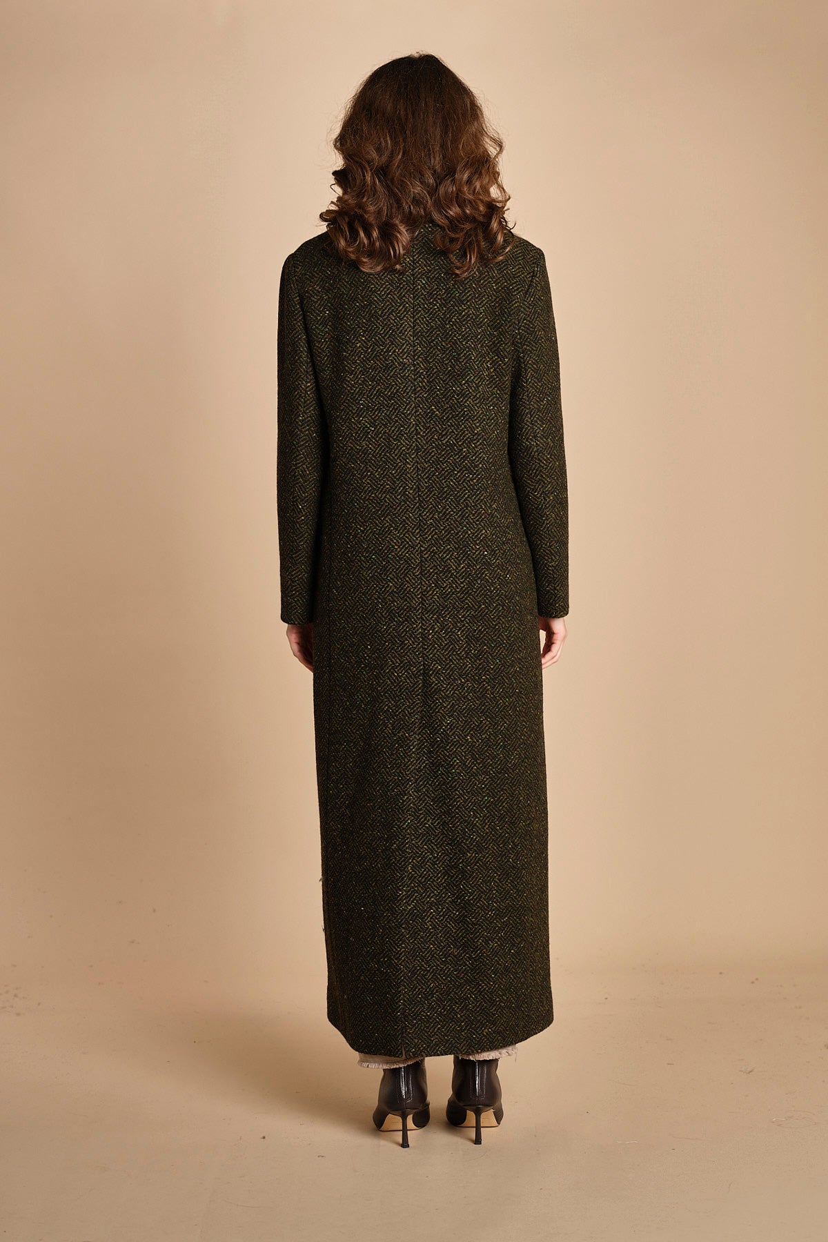 cappotto lungo spinato. BRISTOL m28d0bristt11143 f605 VERDONE massimo alba 