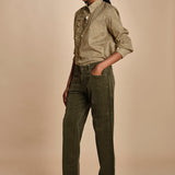 pantalone galles in velluto ALOSA P28D0ALOSA-T3251 Q669 massimo alba 
