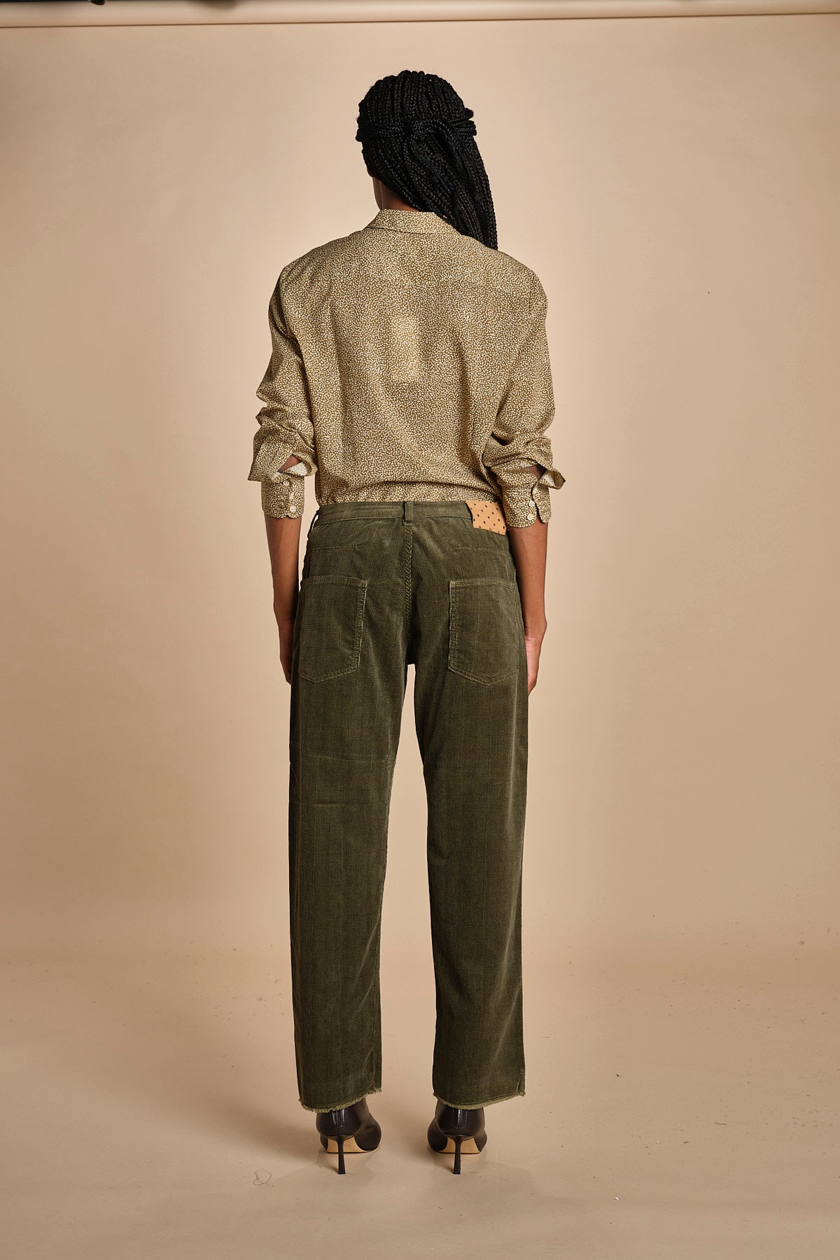 pantalone galles in velluto ALOSA P28D0ALOSA-T3251 Q669 massimo alba 
