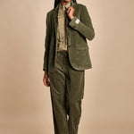 pantalone galles in velluto ALOSA P28D0ALOSA-T3251 Q669 massimo alba 