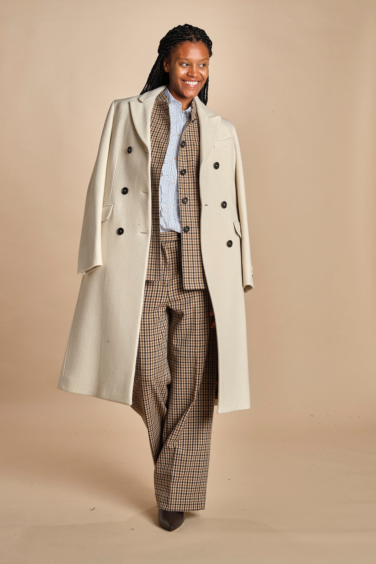 Camicia con rouches a  righe GEMMA P28D0GEMMA-T4706 R658 massimo alba 
