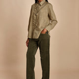 Camicia con rouches e micropois GEMMA P28D0GEMMA-T4732 S669 massimo alba 