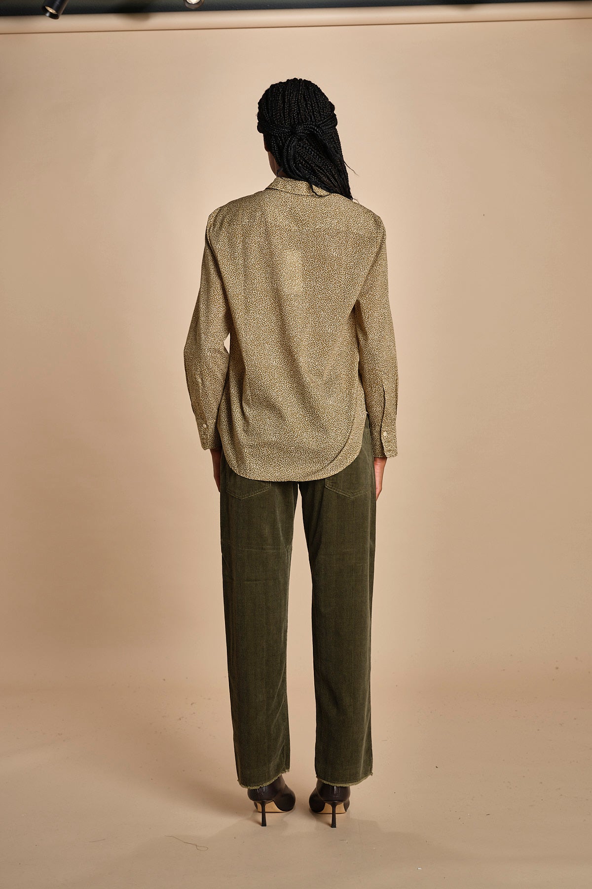Camicia con rouches e micropois GEMMA P28D0GEMMA-T4732 S669 massimo alba 