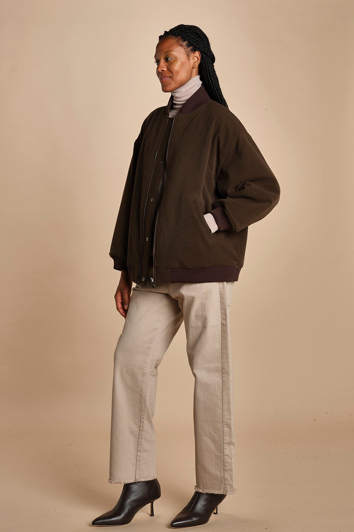 Bomber panno BOMBER P28D0GW-T1112 U734 massimo alba 