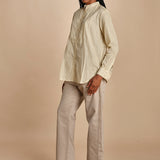 camicia coreana con microstampa JILL P28D0JILL-T4733 S669 massimo alba 